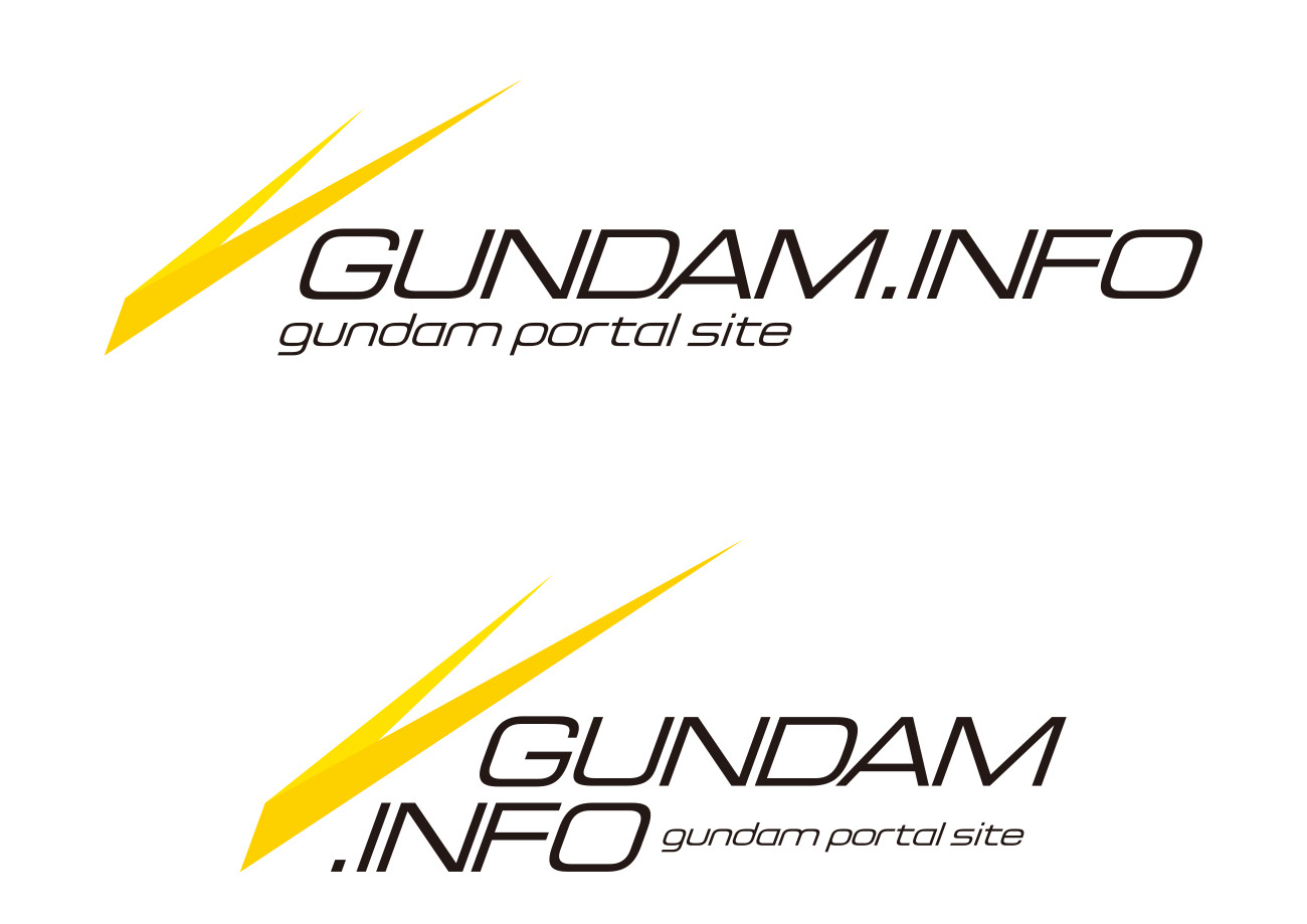 GUNDAM.INFO ガンダムインフォ ｜ ロゴ